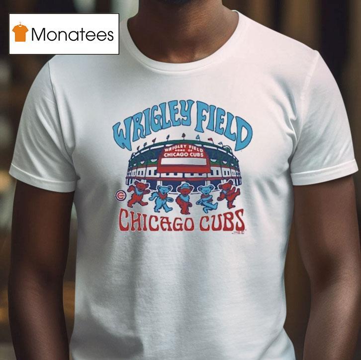Chicago Cubs Wrigley Field Wrigley Field T Shirt Chicago Cubs Wrigley Field Wrigley Field T Shirt