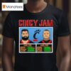 Cincinnati Bearcats Cincy Jam Jason Kelce And Travis Kelce T Shirt