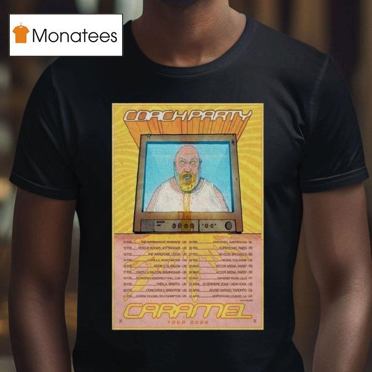 Coach Party Caramel Tour T Shirt Coach Party Caramel Tour T Shirt