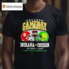 College Gameday Indiana Hoosiers Vs Oregon Ducks October T Shirt