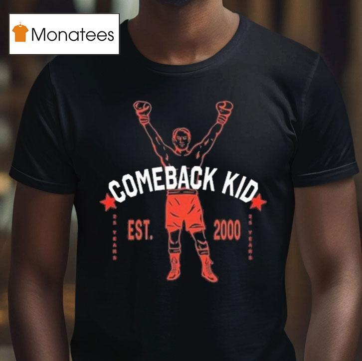 Comeback Kid Boxer T Shirt Comeback Kid Boxer T Shirt