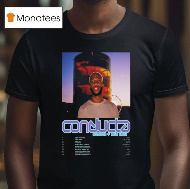 Conducta Australia Asia Tour T Shirt Conducta Australia Asia Tour T Shirt