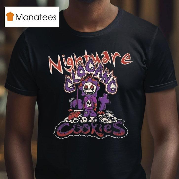 Cookies X Glo Gang Nightmare T Shirt Cookies X Glo Gang Nightmare T Shirt