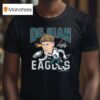 Cooper Dejean Philadelphia Eagles Philly Caricature Player T Shirt