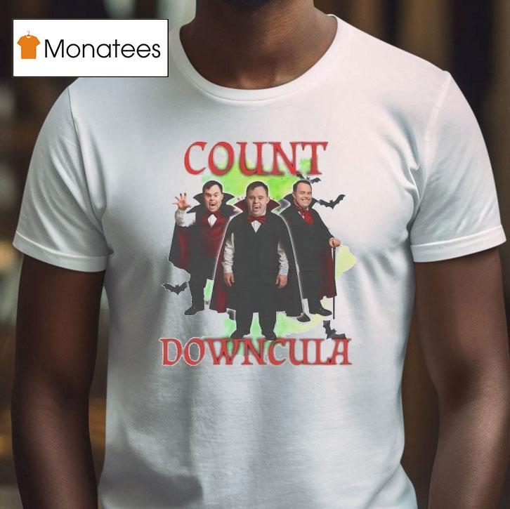 Count Downcula Halloween T Shirt Count Downcula Halloween T Shirt