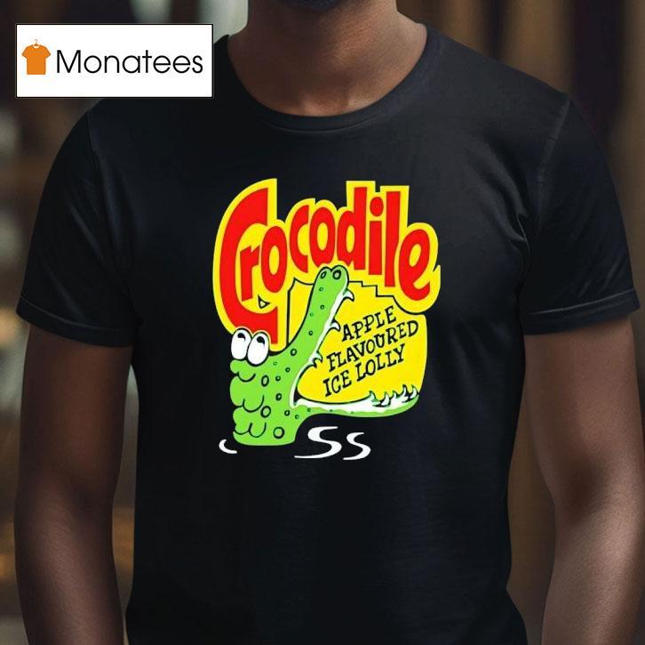 Crocodile Apple Flavoured Ice Lolly T Shirt Crocodile Apple Flavoured Ice Lolly T Shirt