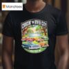 Cruisin The River City Moss Point Ms Classic Car Design T Shirt