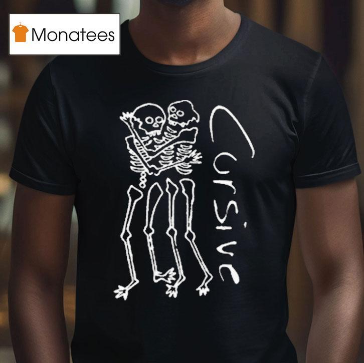 Cursive Bones T Shirt Cursive Bones T Shirt