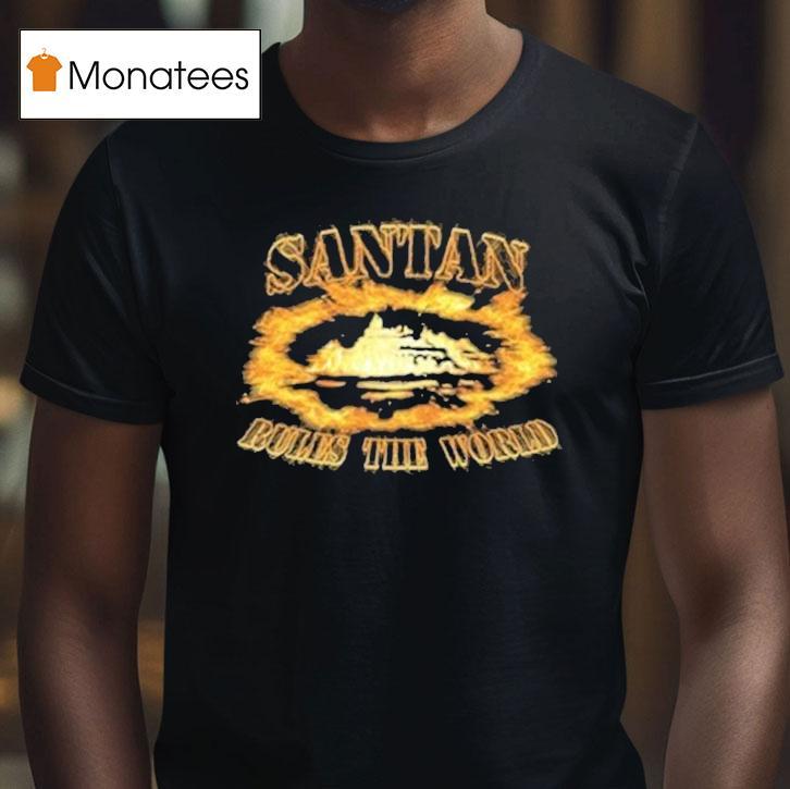Dave Santan Alcatraz Rules The World T Shirt Dave Santan Alcatraz Rules The World T Shirt