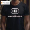Dc Defenders Lockup Logo T Shirt