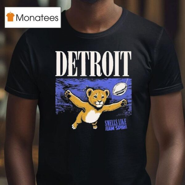Detroit Tigers Smells Like Team Spiri T Shirt