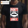 Don T Obey Portland Frog New T Shirt