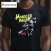 Emily The Strange Green Monster Mash Skeleton T Shirt