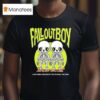 Fall Out Boy I Just Need Enough Of You To Dull The Pain Twin Skeleton T Shirt