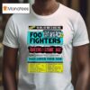 Foo Fighters Queens And The Stone Age Take Cover Tour Dates T Shirt