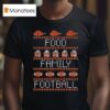 Food Family Football Cross Stitch T Shirt