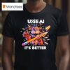 Freddy Fazbear Usse Ai Five Nights At Freddy S T Shirt