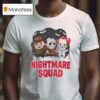 Freddy Krueger Jason Voorhees And Pennywise Nightmare Squad Halloween T Shirt