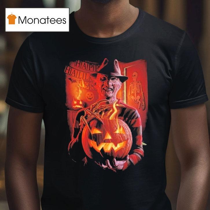 Freddy Krueger Pumpkin Halloween Party Nightmare T Shirt Freddy Krueger Pumpkin Halloween Party Nightmare T Shirt