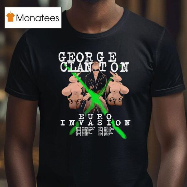 George Clanton Euro Invasion Tour T Shirt
