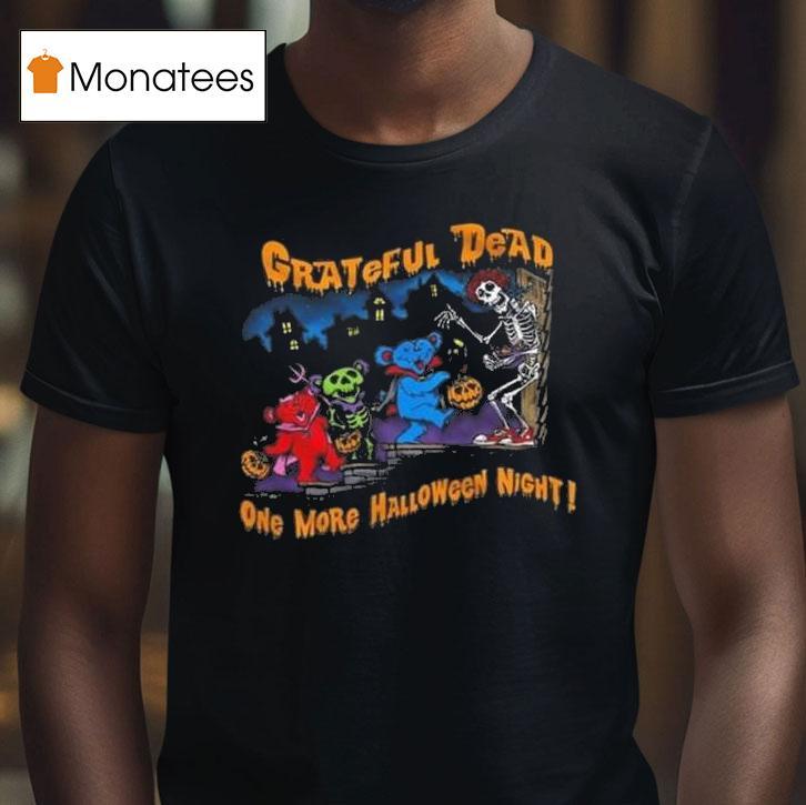 Grateful Dead One More Halloween Night T Shirt Grateful Dead One More Halloween Night T Shirt