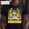 Green Bay Packers Jordan Love And Micah Parsons Signatures Football T Shirt