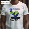 Grinch United States Postal Service Scan This Christmas T Shirt