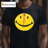 Gun Shot Smiley Face T Shirt