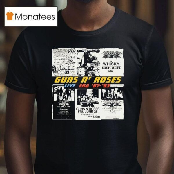 Guns N Roses Live Era T Shirt