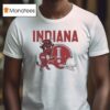 Indiana Hoosiers Bison And Helme T Shirt