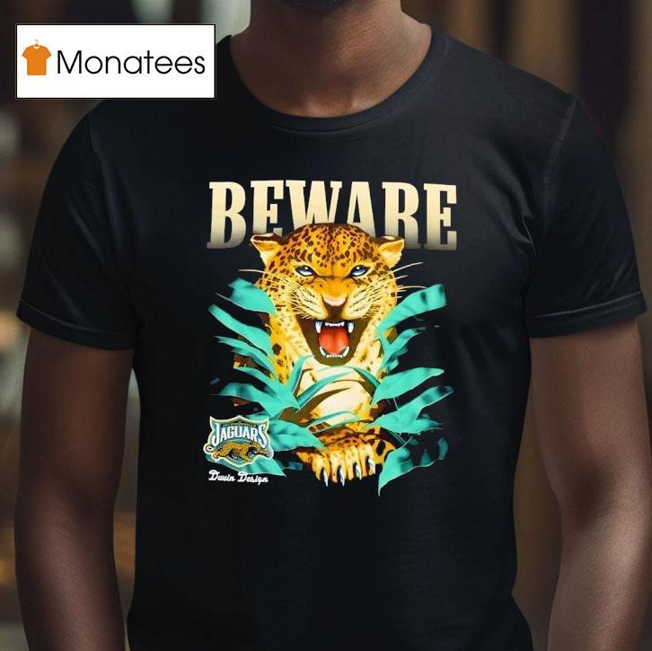Jacksonville Jaguars Beware Duvin Designs Football Nfl T Shirt Jacksonville Jaguars Beware Duvin Designs Football Nfl T Shirt