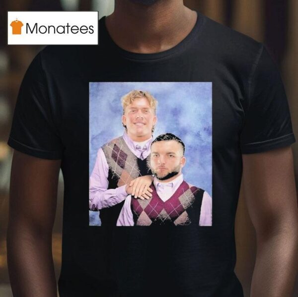Jaxson Dart And Cameron Skattebo Step Brothers New York Giants T Shirt