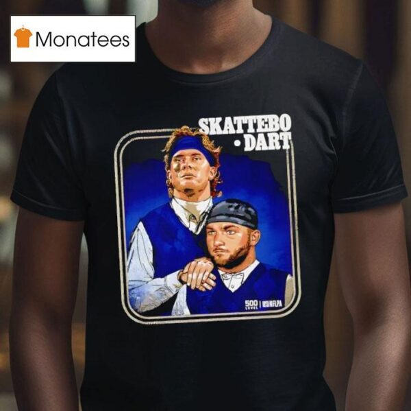 Jaxson Dart Cam Skattebo New York G Step Brothers T Shirt