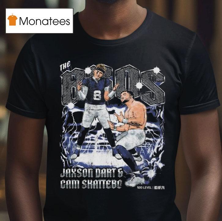 Jaxson Dart Cam Skattebo New York G The Bros T Shirt Jaxson Dart Cam Skattebo New York G The Bros T Shirt