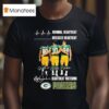 Josh Jacobs Jordan Love And Tucker Kraft Normal Heartbeat Deceased Heartbeat Heartbeat Watching Green Bay Packers Signatures T Shirt