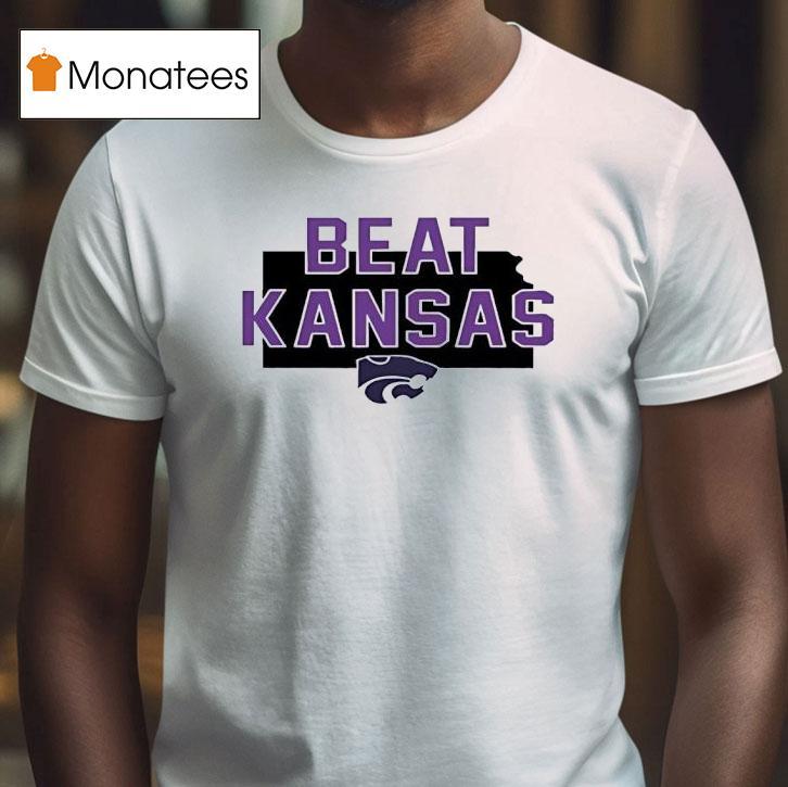 K State Beat Kansas Logo T Shirt K State Beat Kansas Logo T Shirt