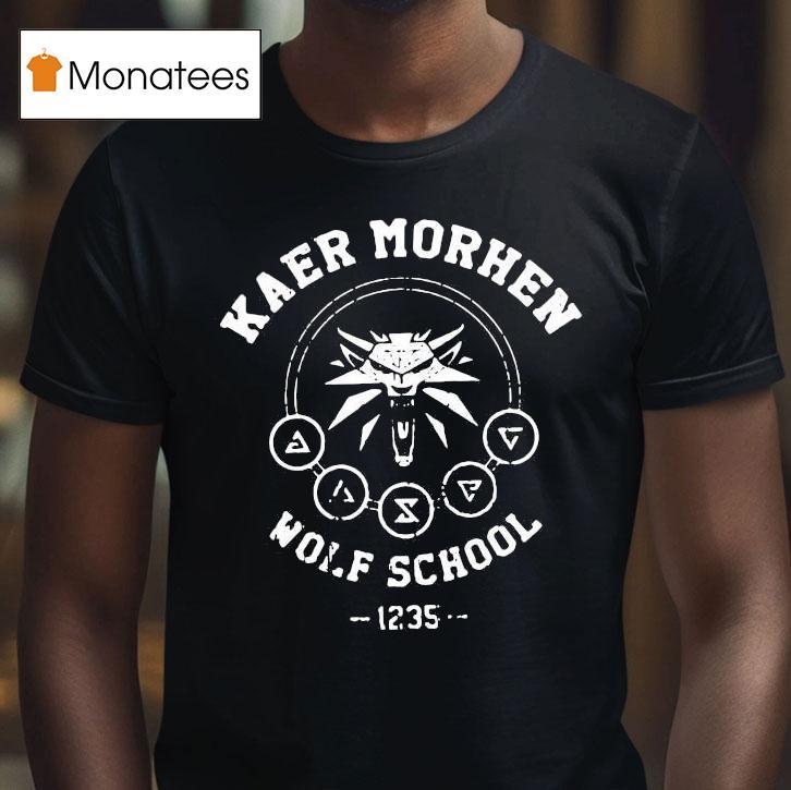 Kaer Morhen Wolf School S T Shirt Kaer Morhen Wolf School S T Shirt