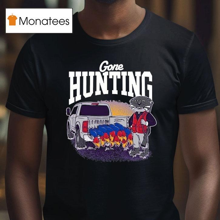 Kansas State Wildcats Gone Hunting Kansas Jayhawks Masco T Shirt Kansas State Wildcats Gone Hunting Kansas Jayhawks Masco T Shirt