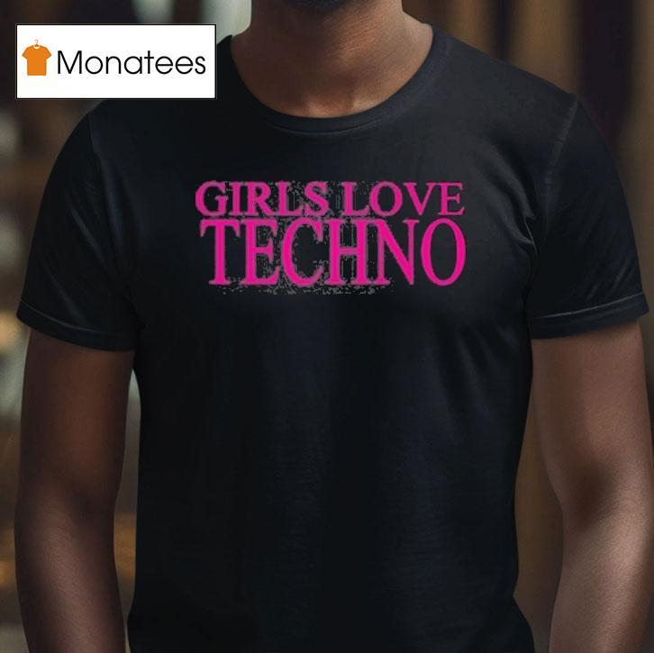 Kelly Lee Owens Girls Love Techno T Shirt Kelly Lee Owens Girls Love Techno T Shirt