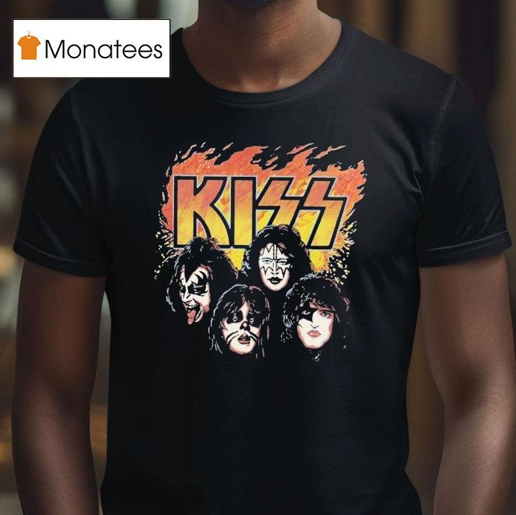 Kiss Hot Hot Hotter Than Hell T Shirt Kiss Hot Hot Hotter Than Hell T Shirt