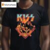 Kiss Hotter Than Well Done T Shirt