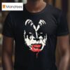 Kiss The Demon Blood Face T Shirt