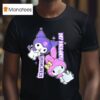 Kuromi And My Melody Sanrio Characters T Shirt