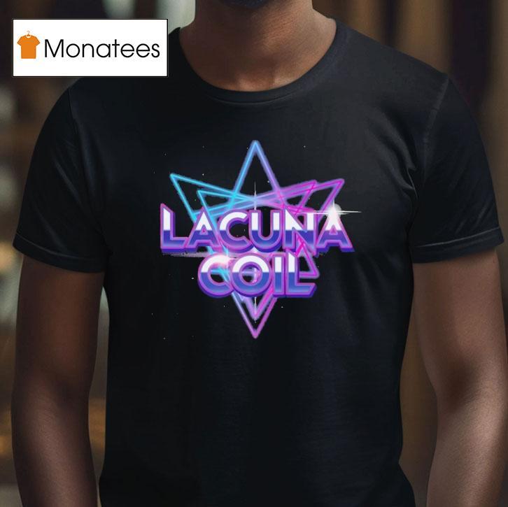 Lacuna Coil Wave T Shirt Lacuna Coil Wave T Shirt