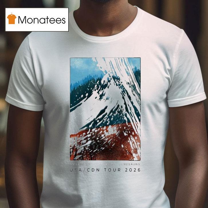 Last Dinosaurs Wellness North America Usa Canada Tour T Shirt Last Dinosaurs Wellness North America Usa Canada Tour T Shirt