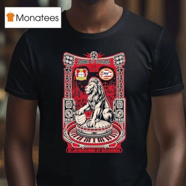 Leverkusen Vs Psv Bayarena Leverkusen Germany October Lion T Shirt