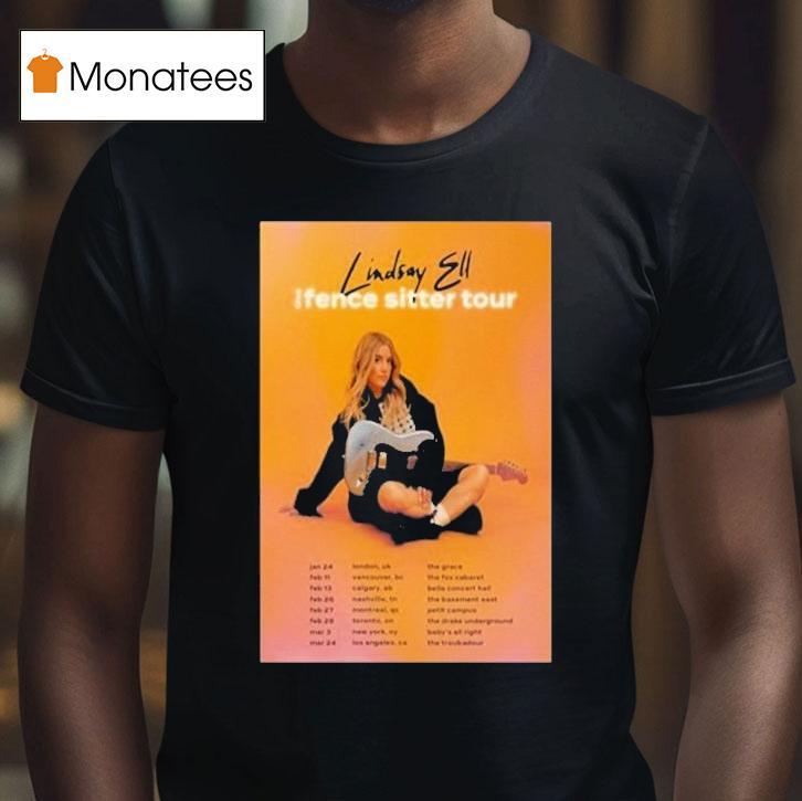Lindsay Ell The Fence Sitter Tour T Shirt Lindsay Ell The Fence Sitter Tour T Shirt