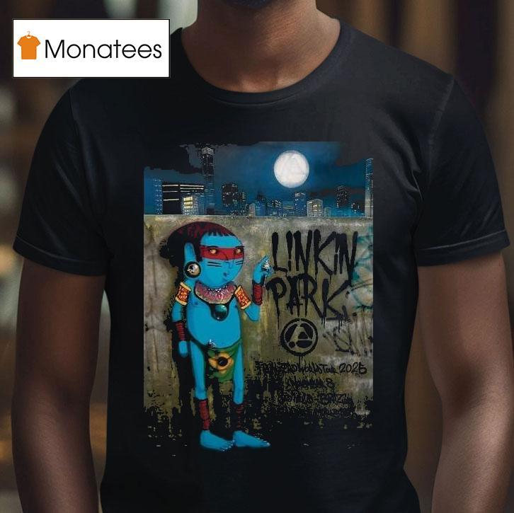 Linkin Park From Zero World Tour Sao Paulo Brazil Night At Morumbis On November T Shirt Linkin Park From Zero World Tour Sao Paulo Brazil Night At Morumbis On November T Shirt