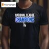 Los Angeles Dodgers Nlcs National League Champions Baseball T Shirt