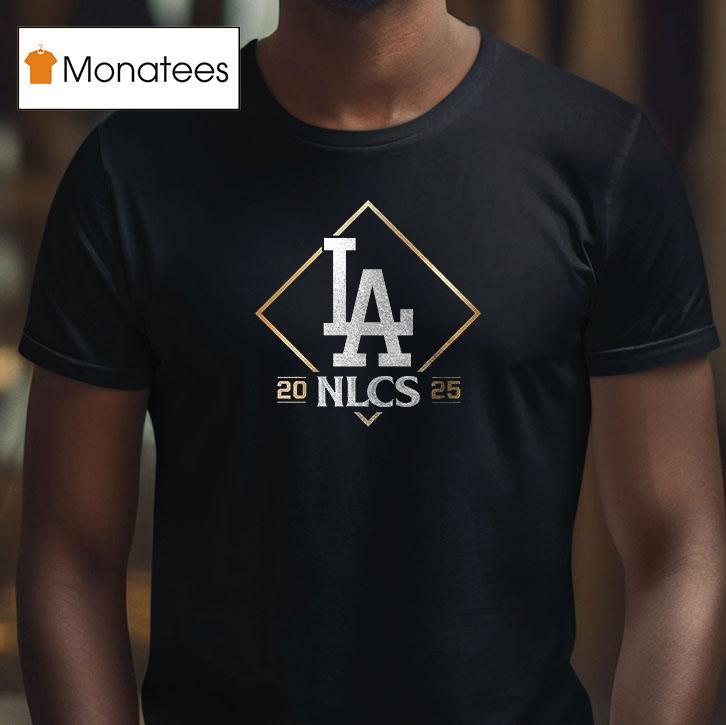 Los Angeles Dodgers Nlcs Postseason Golden T Shirt Los Angeles Dodgers Nlcs Postseason Golden T Shirt